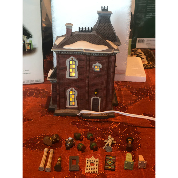 Department 56 58927 Architectural Antiques 17 pieces Rare Retired Snow Village - Picture 13 of 16